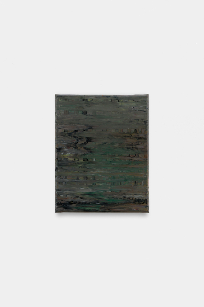 Limen II, chronique peinte en couleurs noires et blanches, 2020