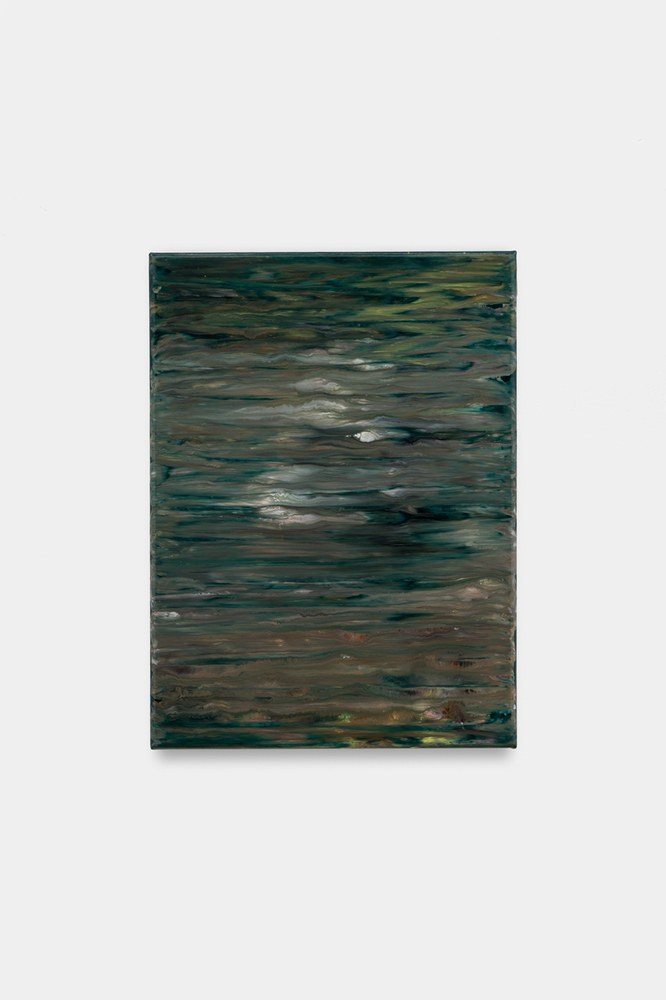 Limen III, chronique peinte en couleurs noires et blanches, 2020