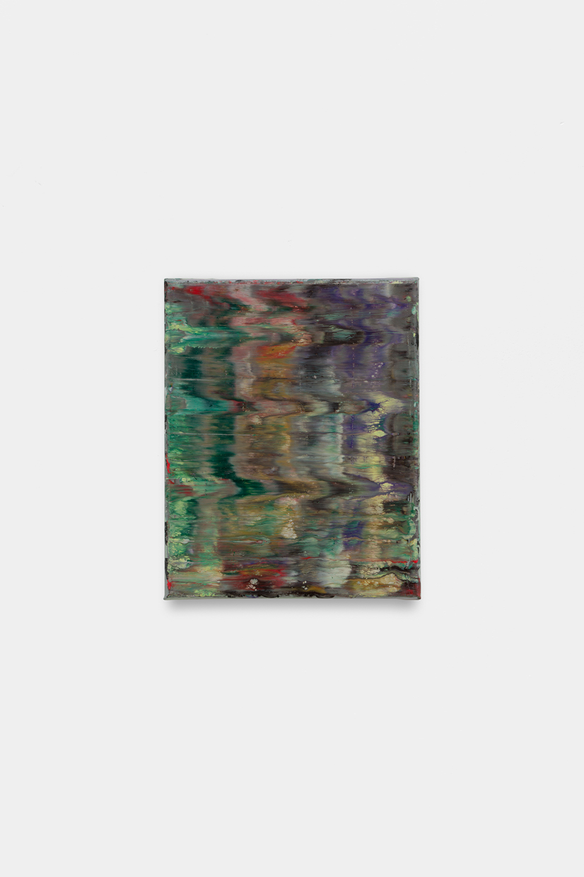 Limen XVIII, chronique peinte en couleurs noires et blanches, 2021