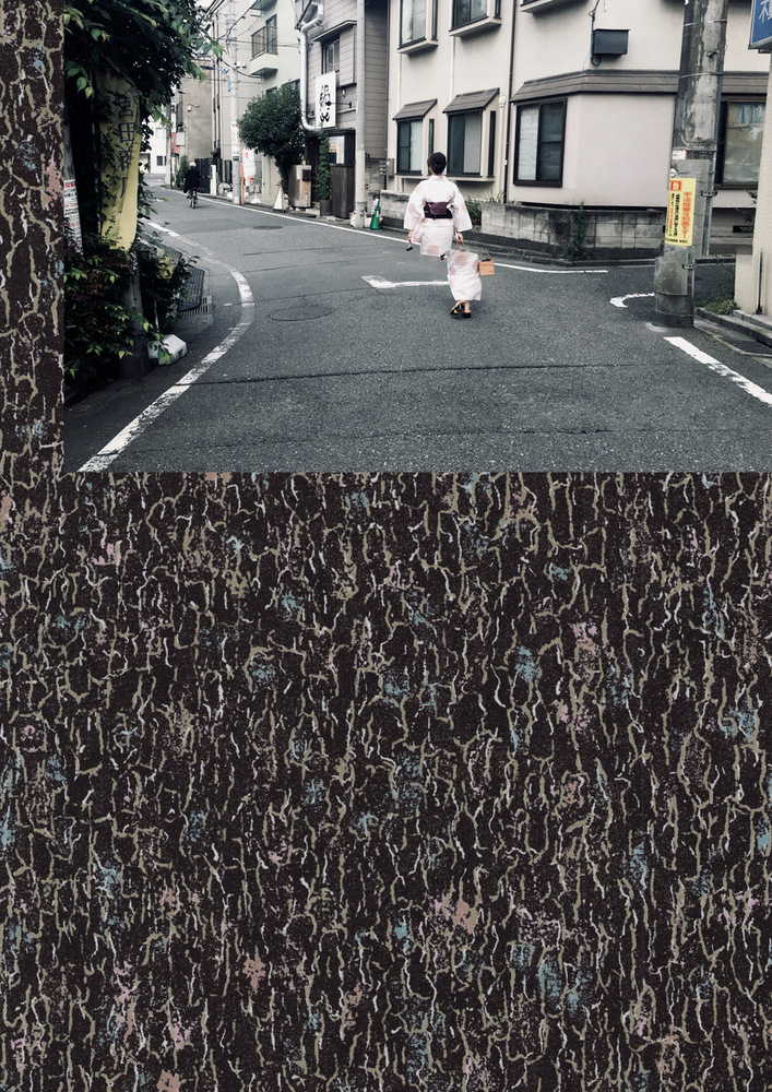 Tokyo, woman walking, 2020