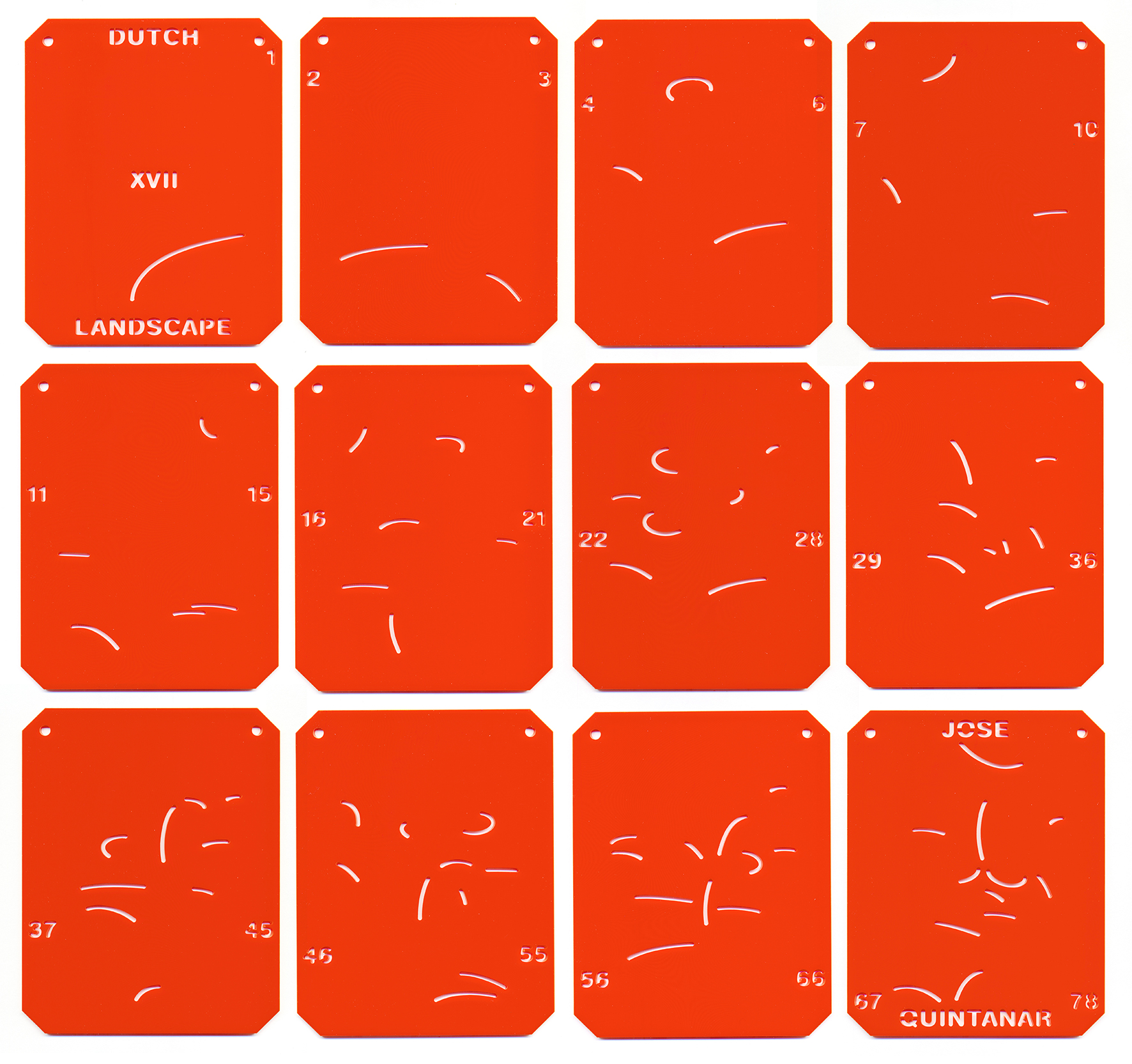 Drawing Landscape XVII - RULERS PROJECT, 2023