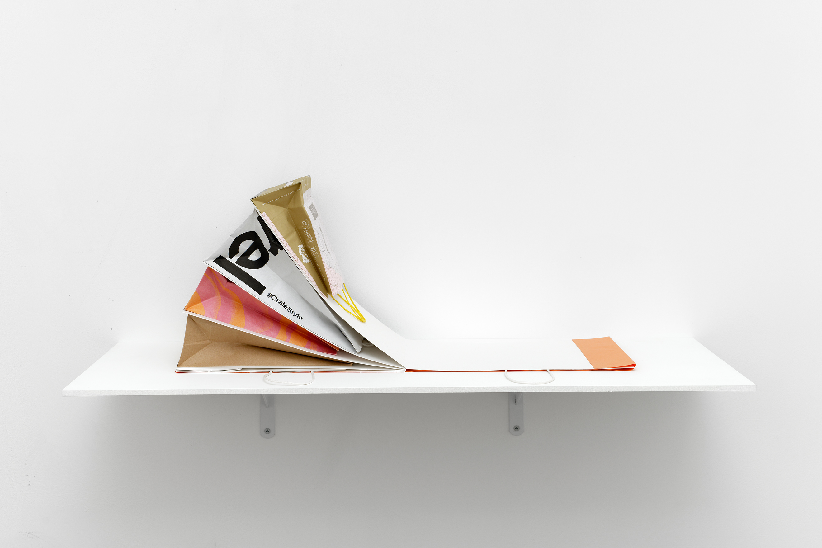 Bag/Book/Bag (Orange), 2023